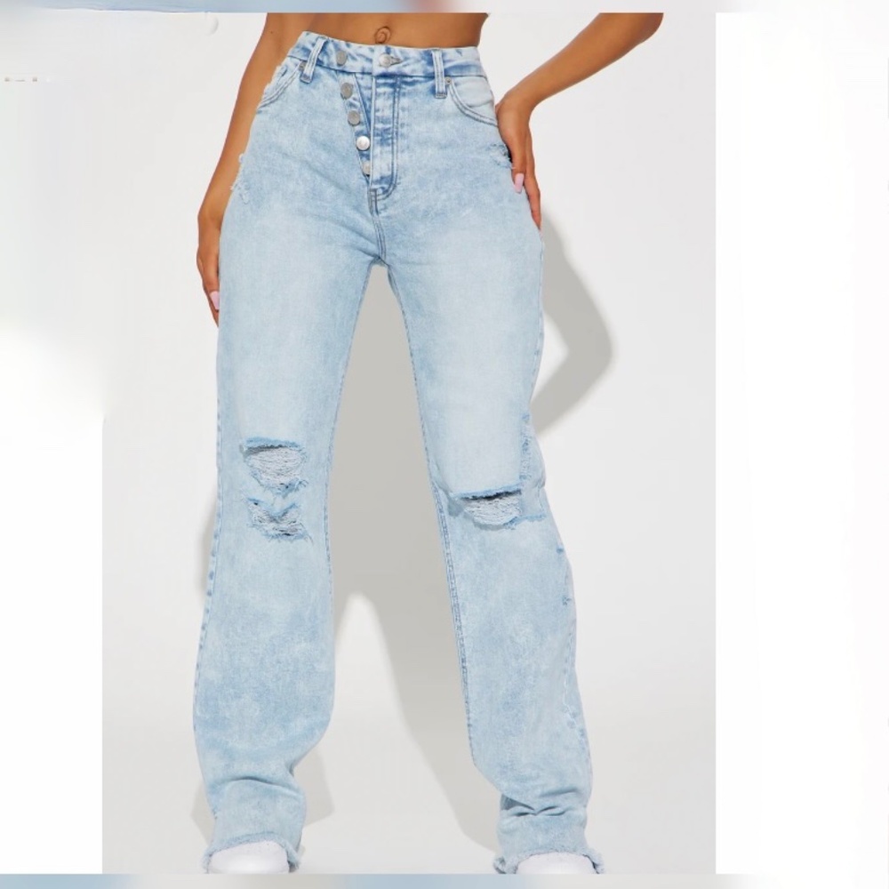 NWT  FASHION NOVA  Very Stretch Straight Leg Jeans sz 15